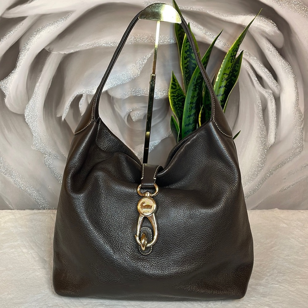 Dooney & Bourke Hobo Pebbled Leather
